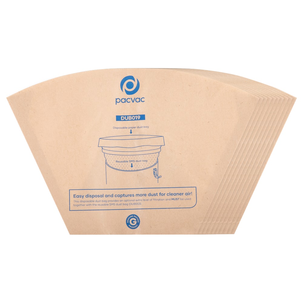 Pacvac Superpro 700 Paper Bags (Pack of 10)