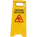 Goldline A-Frame Wet Floor Sign (Yellow)