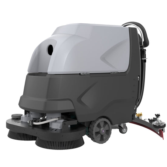 Nevo NP66 Battery Scrubber Dryer with Traction Drive