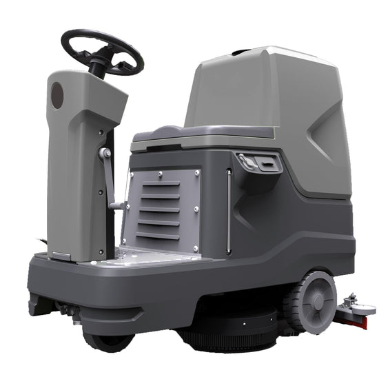 Nevo NR66 Compact Ride On Scrubber Dryer