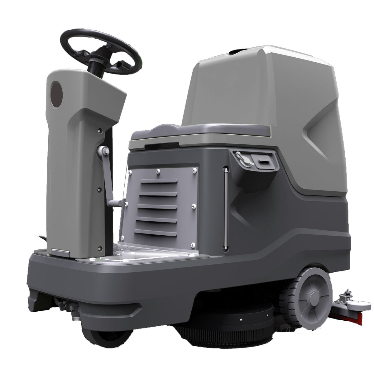Nevo NR66 Compact Ride On Scrubber Dryer