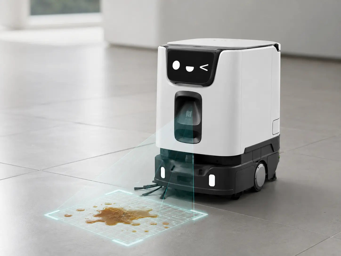Pudu ET1 Cobotic Combi-Vacuum Cleaner/Hot Water Mopping Machine