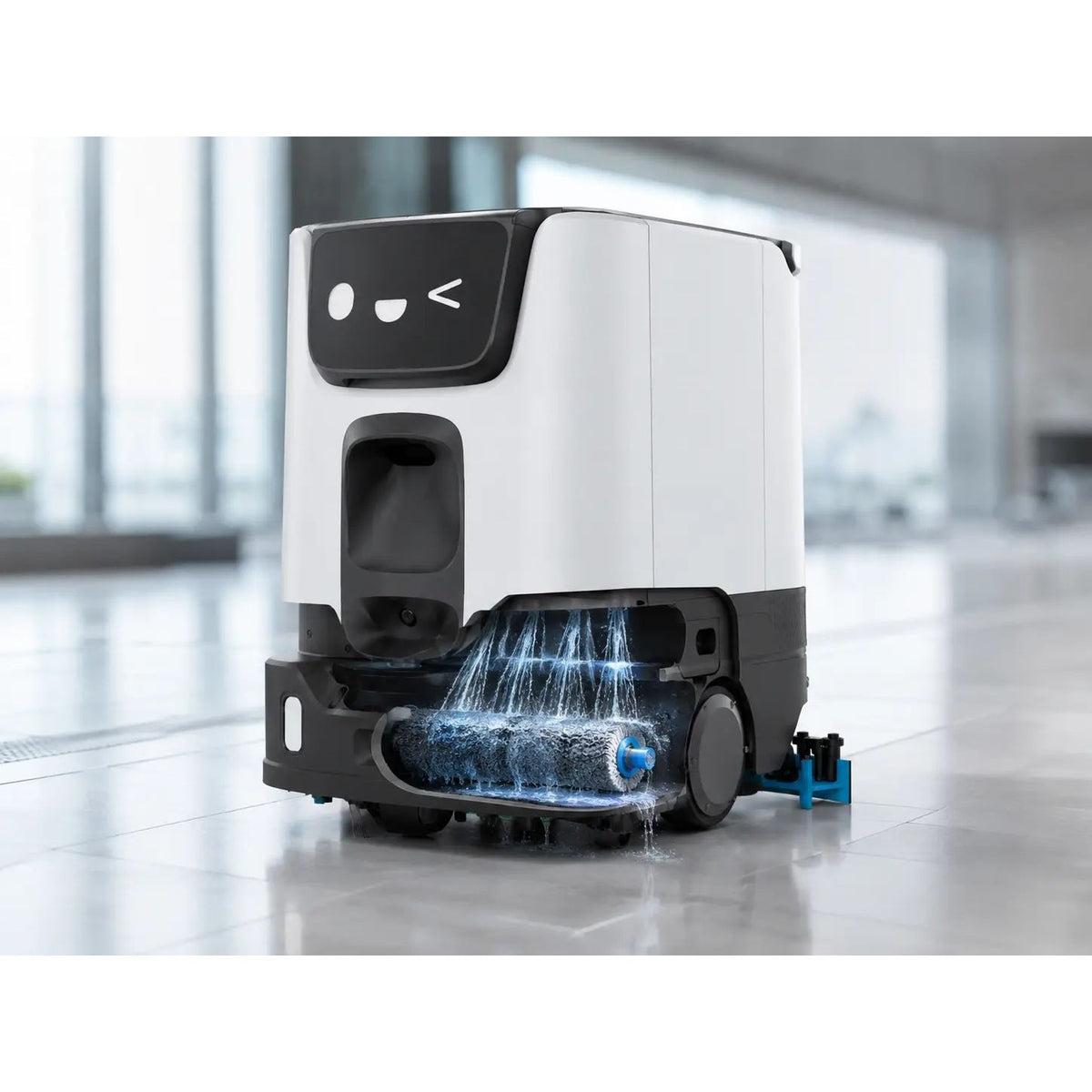 Pudu ET1 Cobotic Combi-Vacuum Cleaner/Hot Water Mopping Machine