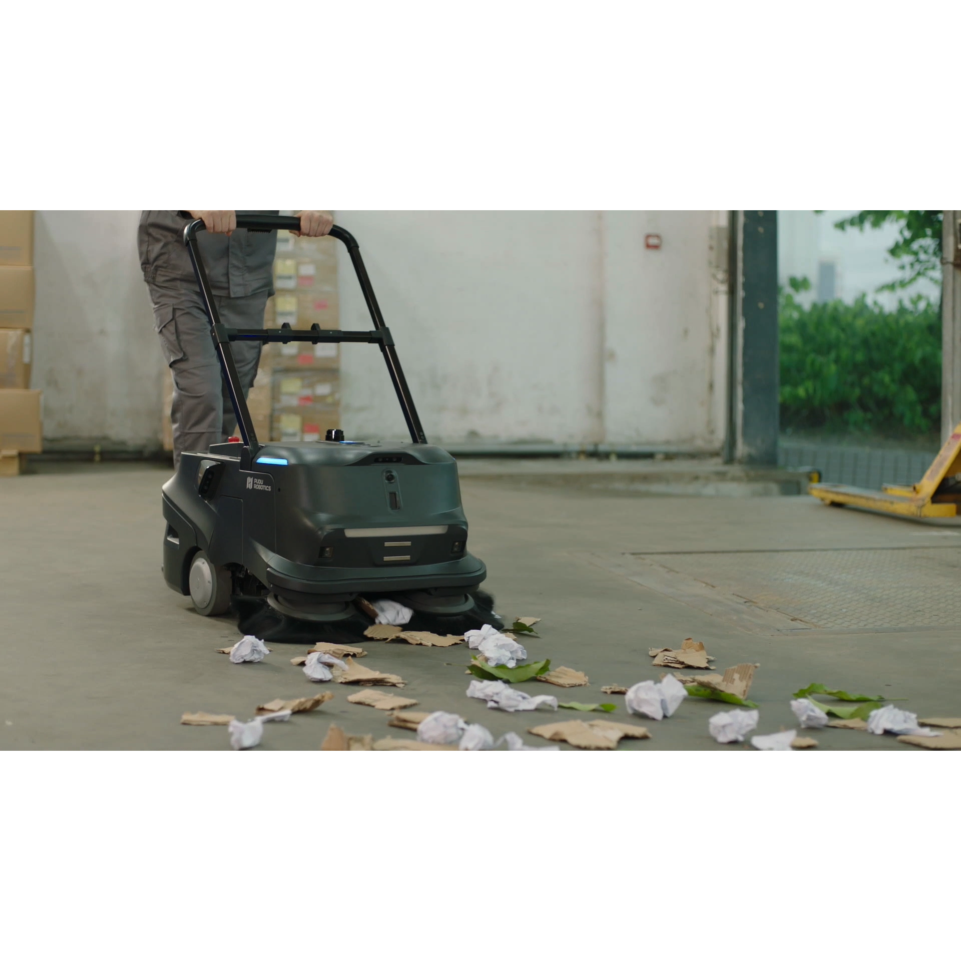 Pudu MT1 Cobotic Autonomous Sweeper
