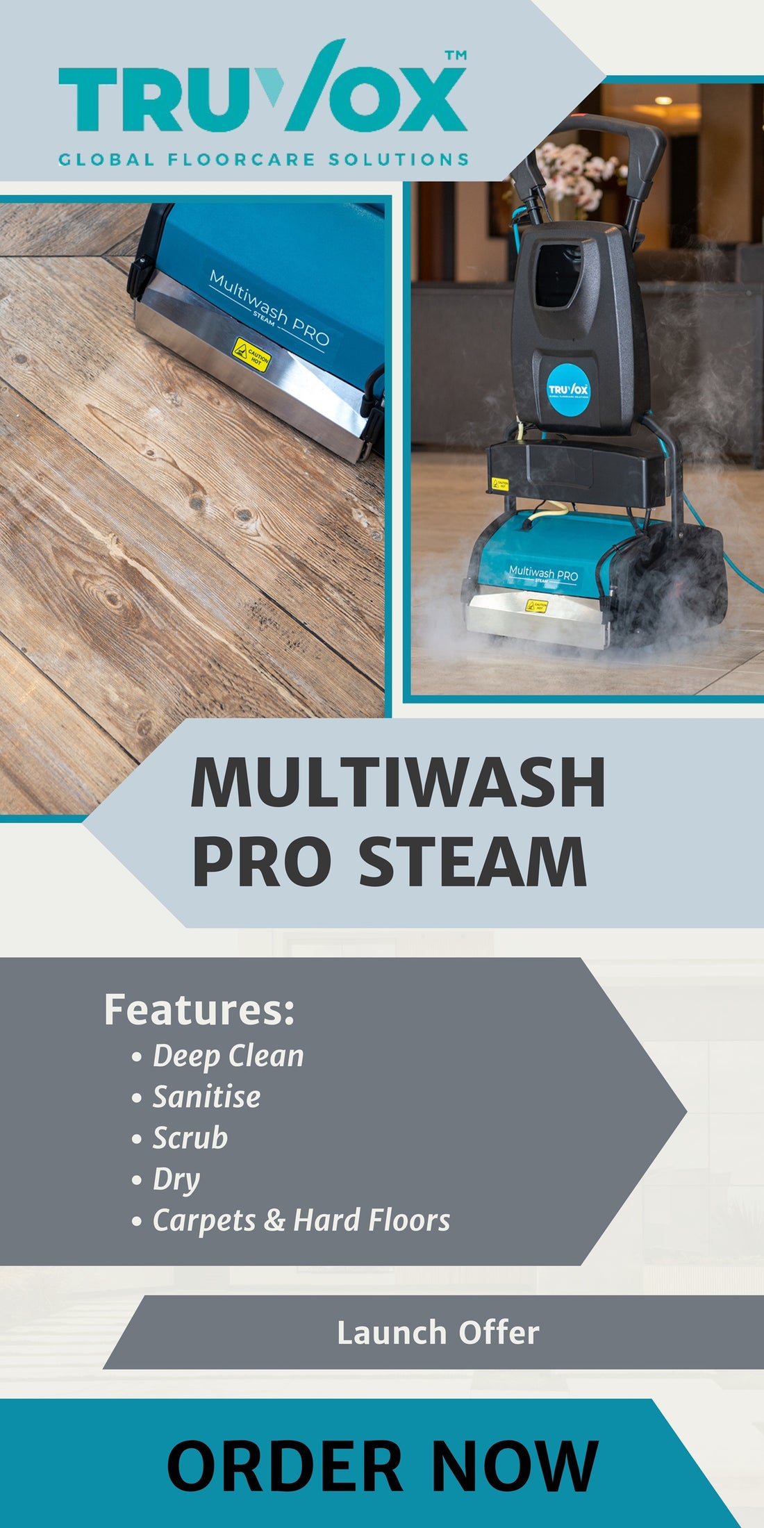 RS Cleaning Machines, Always the Right Solution.