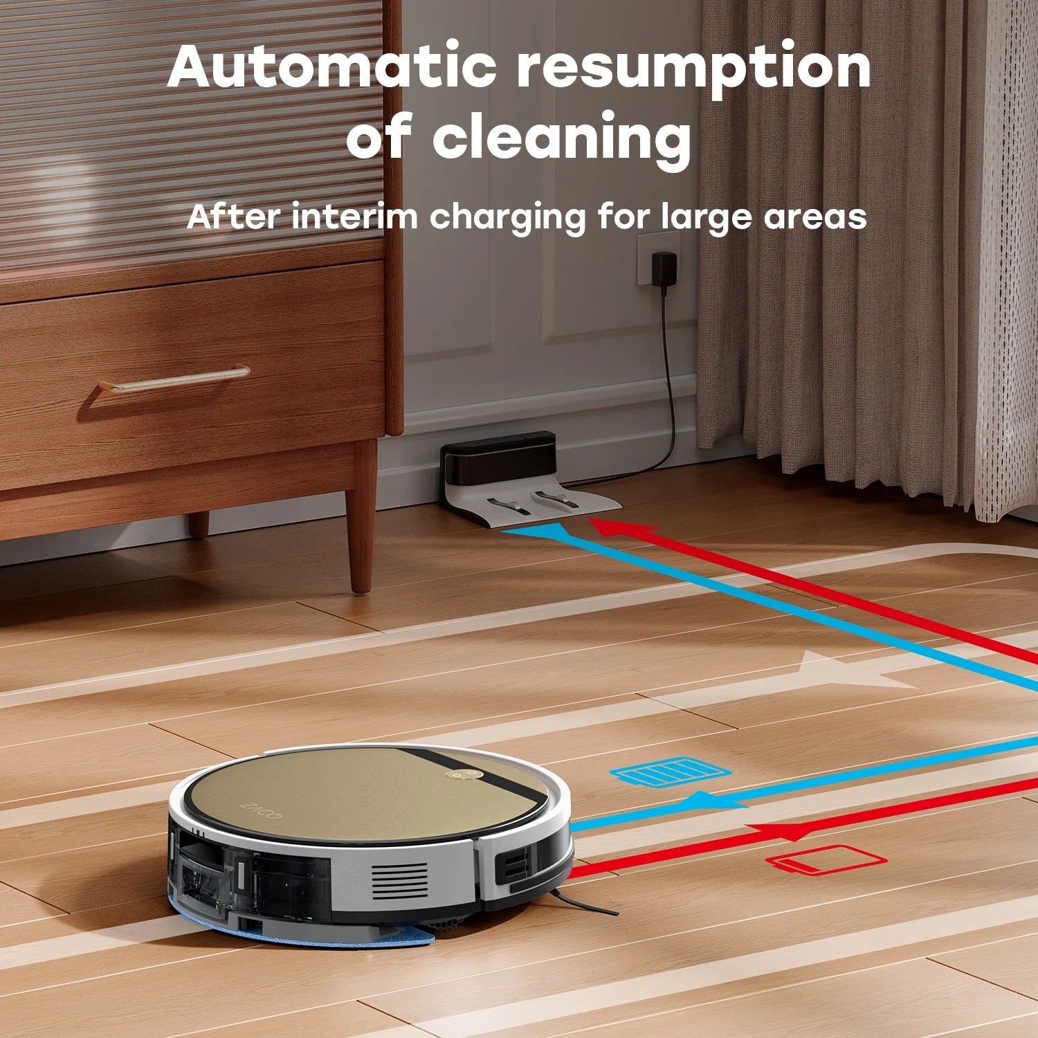 Zaco V5 Max Vacuum & Mopping Robot