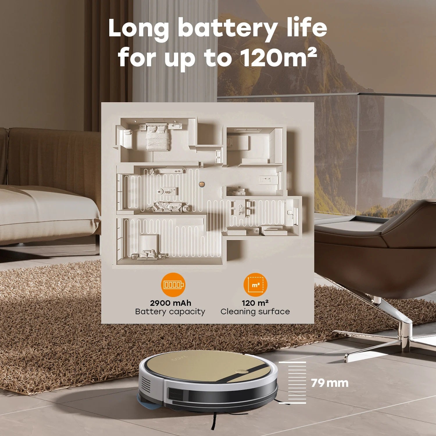 Zaco V5 Max Vacuum & Mopping Robot