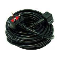 Goldline 20 Metre 1.5mm 3 core cable (Black)