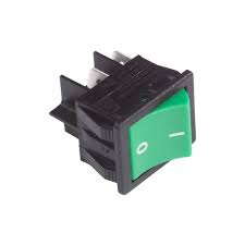 Numatic Rocker Switch 0-1 (Green)