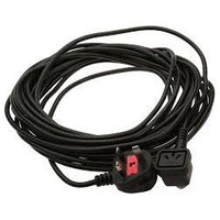 Goldline 12 Metre 1mm Core Plug In Vacuum Cable (Black)